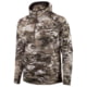 Huntworth Shelton Performance 1/2 Zip Hoodie with Facemask Unlined - Men's, Tarnen, Medium, E-9373-TRN-M