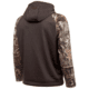 Huntworth Performance Fleece Hoodie Horizontal Camo Flag - Mens, Charcoal Gray / Hiddn, Large, E-9409-CG/HDN-L