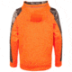 Huntworth Youth Boys Hunting Performance Fleece Hoodie - Kids, Blaze Orange/Hiddn, Large, E-948-Y-BZ/HDN-L