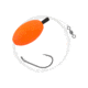Hurricane Bass Surf Rig Single 60LB Mono, 7/0 Hook, SFR602-7/0