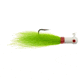 Hurricane Bugeye Bucktail 3/8oz White/Chartreuse 2pk, H-BEB38-101