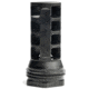 HUXWRX QD Muzzle Brake, 5.56, 1/2x28, Titanum, Black, 1599