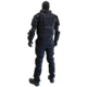 HWI Gear ED100 Elite Defender Riot Suit, CP100 Chest Protector/FA100 Forearm/SG100 Shin Guard/TG100 Thigh Guard, Carry Bag, Black, Extra Small/Small, ED100-XS/SM