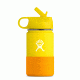 Hydro Flask 12 oz Kids Wide Mouth Bottle, Lemon, W12SWBB740