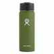 Hydro Flask 20 oz. Wide Mouth Bottle w/Flip Lid, Olive, W20FP306