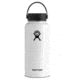 Hydro Flask 32 oz. Wide Mouth Flask w/Flex Straw Lid, White, W32FS110