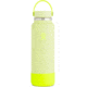 Hydro Flask Limited Edition Prism Pop Wide Mouth Bottle with Boot, Lemonade, 40 oz, NEONW40BTS74