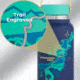 Hydro Flask Limited Edition Scenic Trails Wide Mouth Water Bottle, Acai/Appalachian Trail, 32 oz, STW32BTS463AT