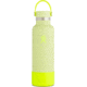 Hydro Flask Limitied Edition Prism Pop Standard Mouth Bottle with Boot, Lemonade, 21 oz, NEONS21SX743
