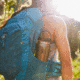 Hydro Flask Trail Light Weight Series 32 oz. Wide Mouth Bottle Lightweight With Flex Cap, Clay, LW32LW082