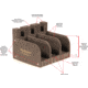 Hyskore 3 Pistol Modular Gun Rack, Black, 30002