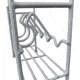 Hyskore Four Pistol Gun Rack, Gray, 30073