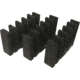 Hyskore Magazine Insert For 6 Pistol Modular Gun Rack, Black, 30323