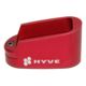 HYVE Technologies Magazine Extension Base Pad, Glock 36, 1-Round, Red, Small, G36-E1-2
