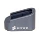 HYVE Technologies Magazine Extension Base Pad, Glock 42, 2-Round, Gray, Small, G42-E2-3