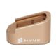 HYVE Technologies Magazine Extension Base Pad, Glock 42, 2-Round, Tan, Small, G42-E2-6