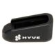 HYVE Technologies Magazine Extension Base Pad, Glock 43, 1-Round, Black, Small, G43-E1-1