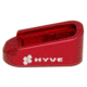 HYVE Technologies Magazine Extension Base Pad, Glock 43, 1-Round, Red G43-E1-2