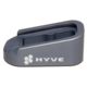 HYVE Technologies Magazine Extension Base Pad, Glock 43, 1-Round, Gray, Small, G43-E1-3
