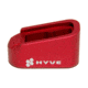 HYVE Technologies Magazine Extension Base Pad, Glock 43, 2-Round, Red G43-E2-2