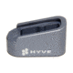 HYVE Technologies Magazine Extension Base Pad, Glock 43, 2-Round, Gray G43-E2-3