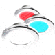 I2Systems Inc Apeiron A3120 Screw Mount LED Light, Red/Cool White/ Blue/ White Finish, A3120Z-31HAE