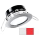 I2Systems Inc Apeiron Pro A503 3W LED Spring Mount Light, Round, Cool White /Red/Brushed Nickel Finish, A503-41AAG-H