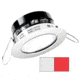 I2Systems Inc Apeiron Pro A503 3W LED Spring Mount Light, Round, Cool White /Red/White Finish, A503-31AAG-H
