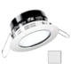 I2Systems Inc Apeiron Pro A503 3W LED Spring Mount Light, Round, Cool White/White Finish, A503-31AAG
