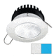 I2Systems Inc Apeiron PRO A506 6W LED Spring Mount Light, Round, Cool White /Blue/White Finish, A506-31AAG-E