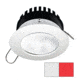 I2Systems Inc Apeiron PRO A506 6W LED Spring Mount Light, Round, Cool White /Red /White Finish, A506-31AAG-H