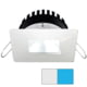 I2Systems Inc Apeiron PRO A506 6W LED Spring Mount Light, Square/Square, Cool White /Blue /White Finish, A506-34AAG-E
