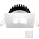 I2Systems Inc Apeiron PRO A506 6W LED Spring Mount Light, Square/Square, Cool White/White Finish, A506-34AAG