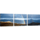 iCanvas Double Rainbow, Twelve Bens, Connemara, County Galway, Connacht Province, Republic Of Ireland by Gareth McCormack Canvas Print, Multi, 16 x 48 GAR34-3PC3-48x16