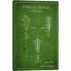 iCanvas Fishing Tackle Green Patent BluePrint,26x18 by Aged Pixel Canvas,26x18, 26 x 18 ADP1145-1PC3-26x18