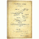 iCanvas Fishing Tackle Vintage Patent BluePrint,26x18 by Aged Pixel Canvas,26x18, 26 x 18 ADP1168-1PC3-26x18