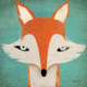 iCanvas Fox By Ryan Fowler Canvas Print, Multi, 37x37x0.75 WAC1128-1PC3-37x37