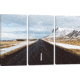 iCanvas Icelandic Roads I by Christopher Kerksieck Canvas Print, Multi, 40 x 60 CKE44-3PC3-60x40