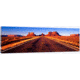 iCanvas Road Monument Valley, Arizona, USA, Multi, 60x20x0.75 PIM432-1PC3-60x20