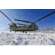 iCanvas Snow Flies Up As A US Army CH-47 Chinook Helicopter Prepares by Stocktrek Images Canvas Print, Multi, 18x12 TRK909-1PC3-18x12