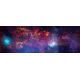iCanvas The Central Region Of The Milky Way Galaxy by Stocktrek Images Canvas Print, Multi, 36x12 TRK1714-1PC3-36x12