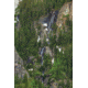 iCanvas Waterfalls And Green Trees by William Sherrell Canvas Print, Multi, 18x12 SHL231-1PC3-18x12