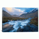 iCanvas Winter Sunset, Glencullen River, County Mayo, Connacht Province, Republic Of Ireland by Gareth McCormack Canvas Print, Multi, 12 x 18 GAR103-1PC3-18x12