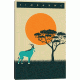 iCanvas Zimbabwe by Jazzberry Blue Canvas,26x18, 26 x 18 JBL85-1PC3-26x18
