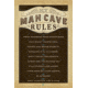 iCanvas Man Cave Rules by Anderson Design Group Print, Multi, 40x26x0.75 ADG262-1PC3-40x26