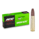 ICC Ammo Green Elite .300 BLK 100 Grain Frangible Round Nose Brass Rifle Ammo, 20 Rounds, 300BLK-100PNT-B