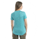 Icebreaker 125 Cool-Lite Sphere II Short Sleeve Tee Peak T-Shirt - Womens, Flux Green Heather, Small, IB0A56SP873S