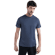Icebreaker 150 MerinoFine Ace SS T-Shirt - Mens, Graphite, Medium, IB0A56X8884M