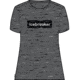 Icebreaker 150 Tech Lite II Short Sleeve Glacial Flow Logo T-Shirt - Women's, Gritstone Heather, Medium, IB0A56UM004M