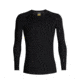 Icebreaker 150 Zone Long Sleeve Crewe, Black/Mineral, Extra Large, 104331-001-XL
